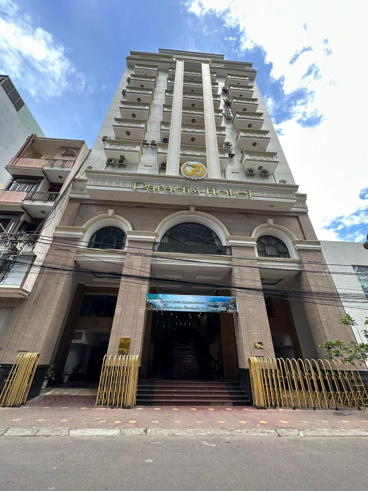 Paradis Hotel Куинён Экстерьер фото